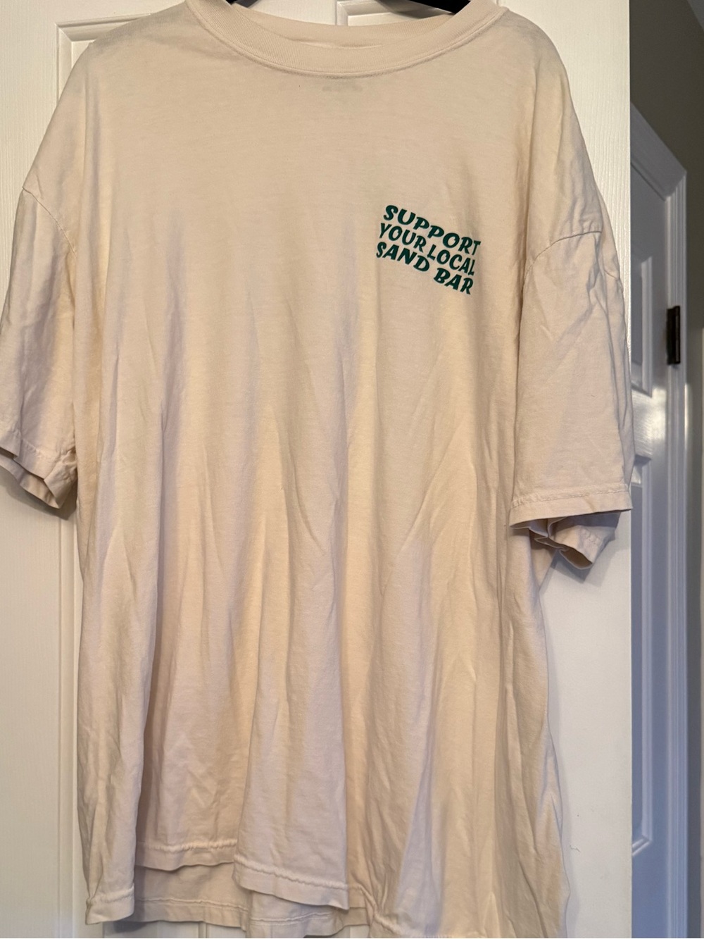 Comfort Colors T-Shirt Support Your Local Sand Bar Ogunquit Beach size 2XL